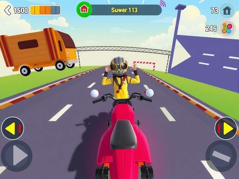 Roti Racer Game Screenshot