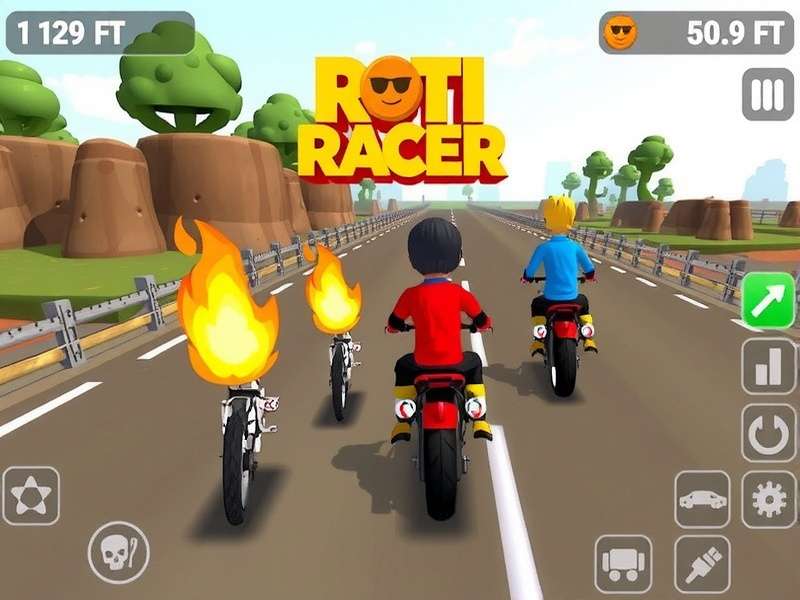 Roti Racer Gameplay Features